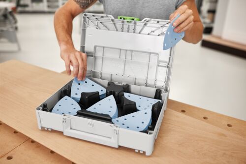 FESTOOL Schleifmittel-Systainer³ Granat Delta GR SYS 578195