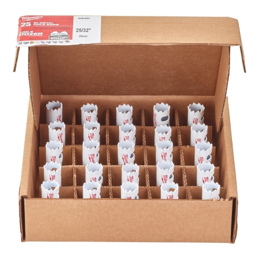 MILWAUKEE Hole Dozer Großpack Lochsäge Bi-Metall 20 mm