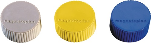 MAGNETOPLAN Magnet Super D.34mm grau MAGNETOPLAN