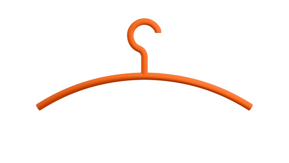 HEWI Kleiderbügel 570.1B, Polyamid, 570.1B 24