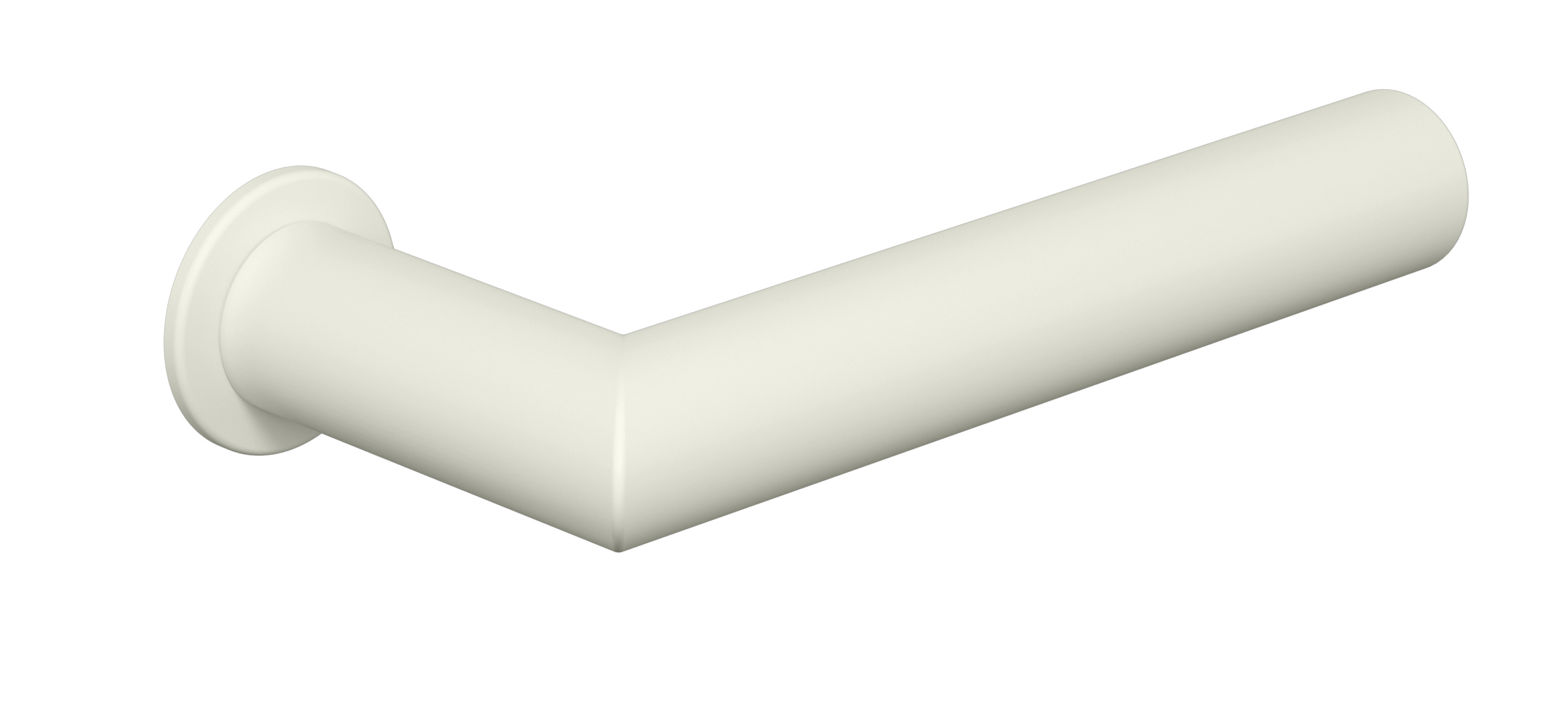 HEWI Zimmergarnitur ohne Schlüsselrosetten, System 162, BB, Vierkant 8, Türstärke 40