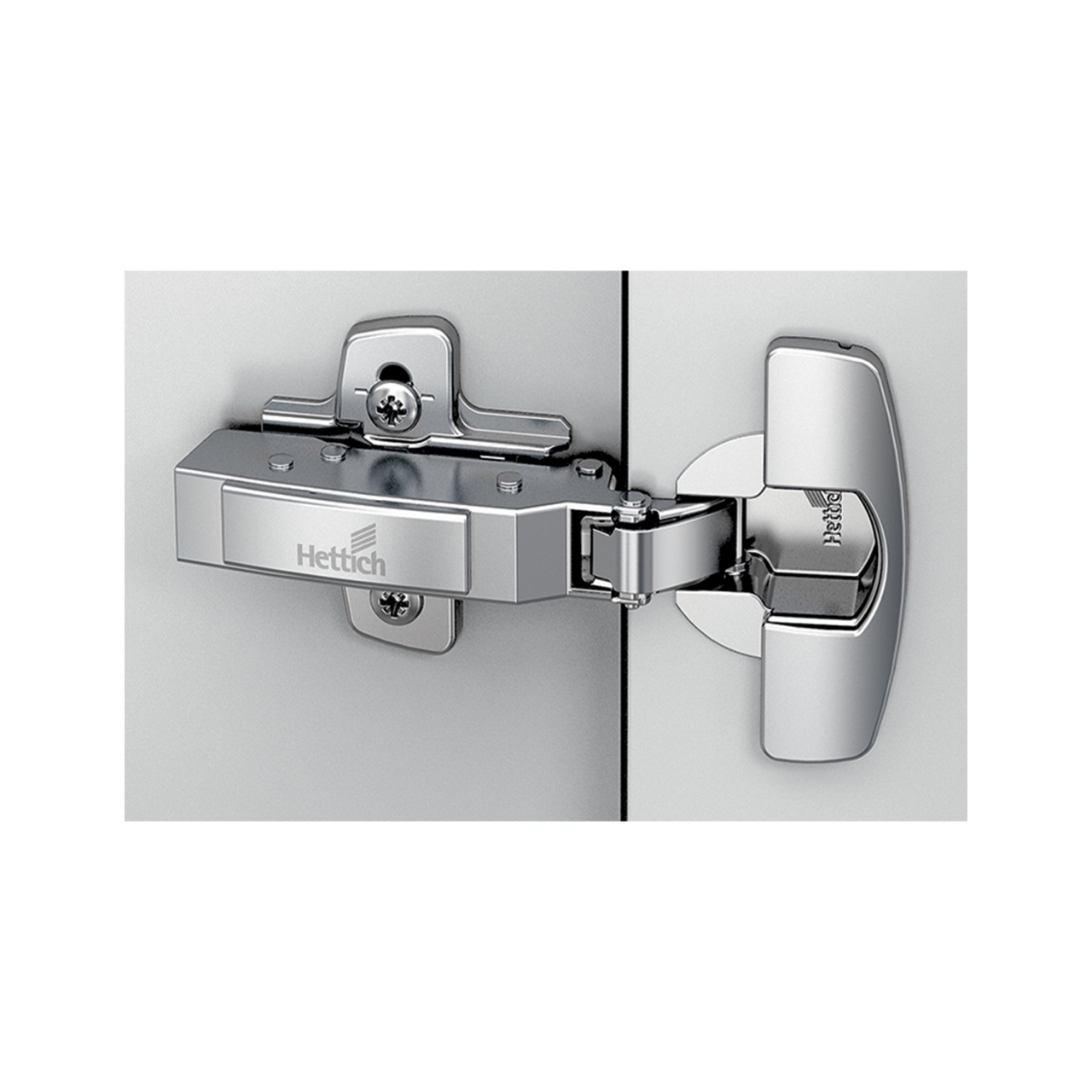 HETTICH Sensys Dicktürscharnier, Türdicke bis 32 mm, ohne integrierte Dämpfung (Sensys 8631), vernickelt, 9091500 HETTICH Sensys Dicktürscharnier, Türdicke bis 32 mm, ohne integrierte Dämpfung (Sensys 8631), vernickelt, 9091500