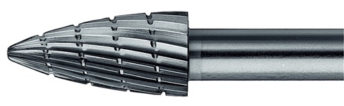 PFERD Frässtift SPK D.6mm Kopf-L.18mm Schaft-D.6mm HSS Verz.3 PFERD