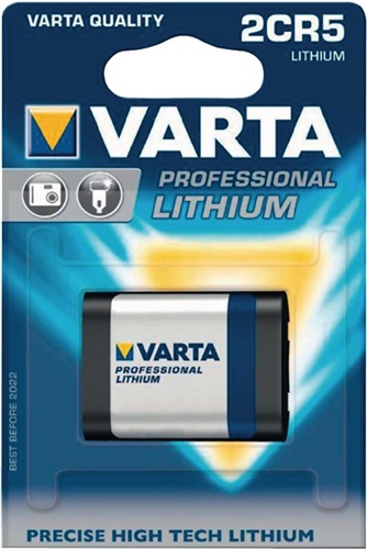 VARTA Batterie ULTRA Lithium 6 V 2CR5 1400 mAh 2CR5 6203 1 St./Bl.VARTA