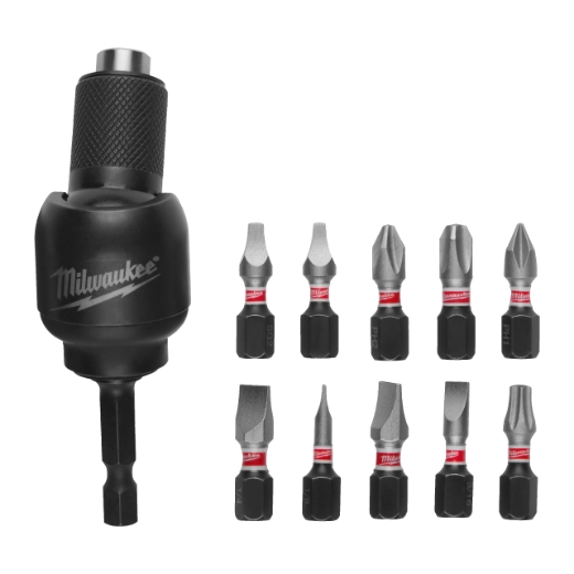 MILWAUKEE 1/4" Hex Aufnahme SHOCKWAVE Winkelschraubgelenk Knuckle
