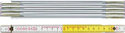 BMI Gliedermaßstab 9802 L.2m B.16mm mm/cm EG III Buche weiß-gelb BMI