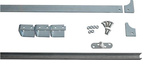 HBS-BETZ Laufschienen-Set 80786 Schienengröße 45x8mm STA verz.75 od.90mm Rl.BETZ