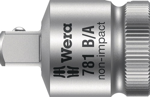 WERA Vergrößerungsstück 781 B 3/8 " Antr.3/8 Zoll Abtrieb 1/2 Zoll L.36,0mm WERA