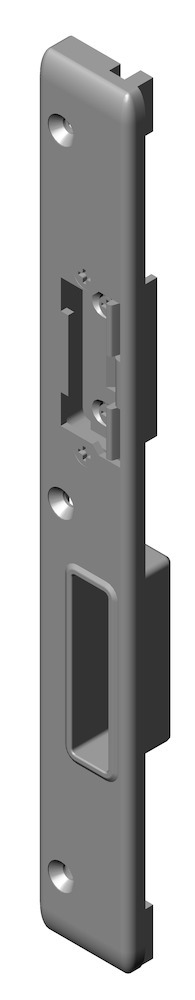 KFV U-Profilschließblech für Türöffner USB 25-328ERH, Stahl,mit AT,m. KF-einlage 3477102