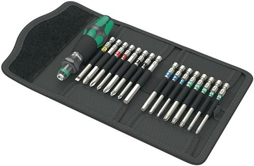 WERA Schraubendrehersatz KK 60 Tool Finder 17-tlg.m.Handhalter u.Wechselkl.WERA