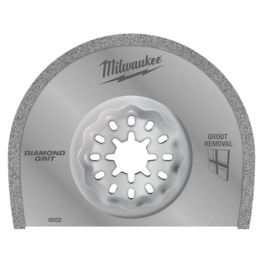 MILWAUKEE 75 x 25 x 1,2 mm Multitool Starlock Sägeblatt Diamant bestückt zum Entfernen von Fugen
