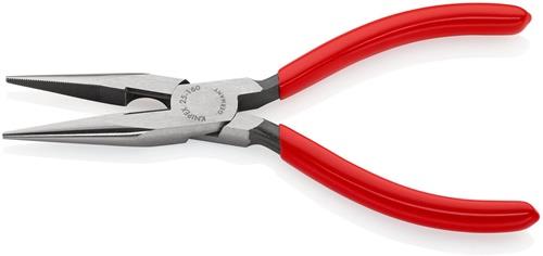 KNIPEX Flachrundzange L.160mm flach/rund ger.pol.Ku.-Überzug KNIPEX