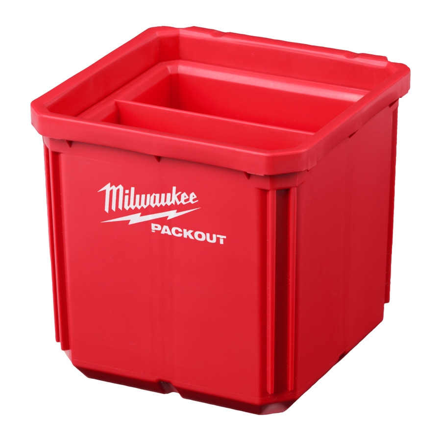 MILWAUKEE 10 x 10 cm PACKOUT Behälter MILWAUKEE 10 x 10 cm PACKOUT Behälter