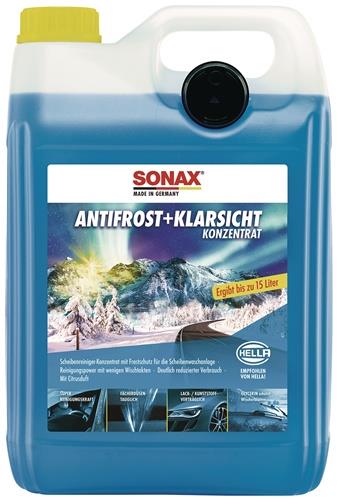 SONAX Scheibenreiniger AntiFrost+KlarSicht Konzentrat 5l Kanister SONAX