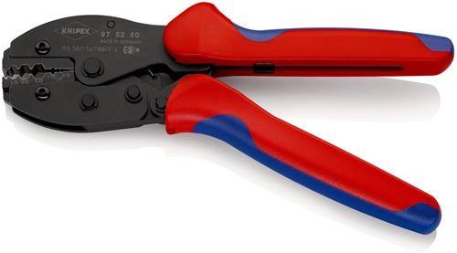 KNIPEX Crimpzange PreciForce® L.220mm 0,72/1,07/1,72/3,25/4,52/5,4mm 498g KNIPEX