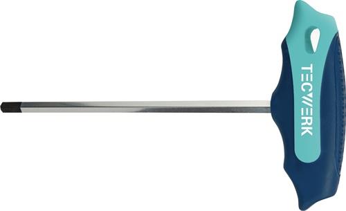 TECWERK Stiftschlüssel m.Quergr.SW 5mm Klingen-L.200mm S2-Stahl TECWERK