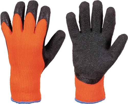 FELDTMANN Kälteschutzhandschuhe Rasmussen Gr.10 orange/schwarz EN 388,EN 511 PSA II