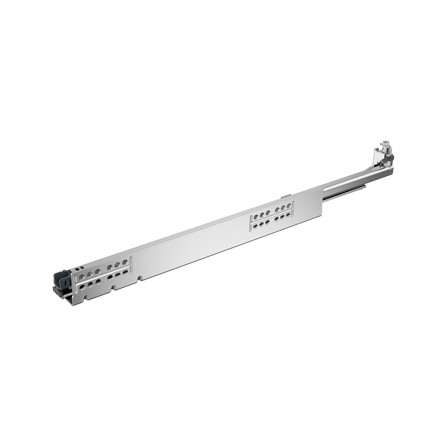 HETTICH Vollauszug Quadro V6 5D M (30 kg) mit Silent System, Push to open Silent kompatibel, 250 mm, rechts, 9332640