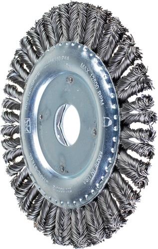 PFERD Rundbürste RBG 12506 D.125mm Drahtstärke 0,5mm STA 6mm PFERD