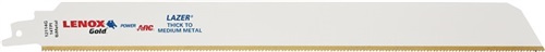 LENOX Säbelsägeblatt Gold Lazer® L.305mm B.25mm TPI 14 5 St./Karte LENOX
