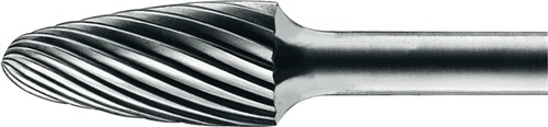 PFERD Kleinfrässtift Form H RBF D.6mm Kopf-L.13mm Schaft-D.3mm HM Verz.3 Plus PFERD