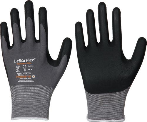 LEIPOLD Handschuhe LeiKaFlex 1466 Gr.8 grau EN420+EN388 PSA II LEIPOLD