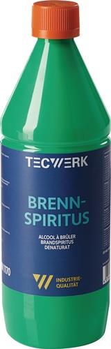 TECWERK Brennspiritus 1l Flasche TECWERK