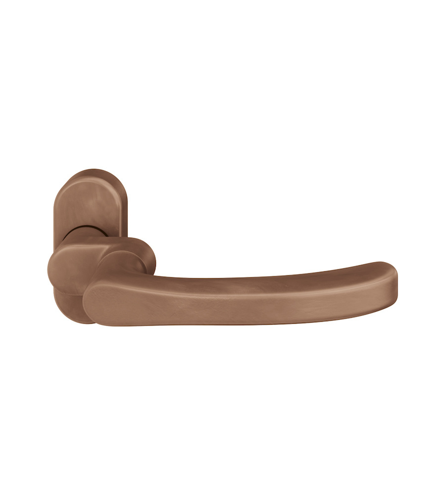 FSB FH Drücker-Halbgarnitur ohne Schlüsselrosette 06 1043, oval, VK 9 mm, Bronze FSB FH Drücker-Halbgarnitur ohne Schlüsselrosette 06 1043, oval, VK 9 mm, Bronze