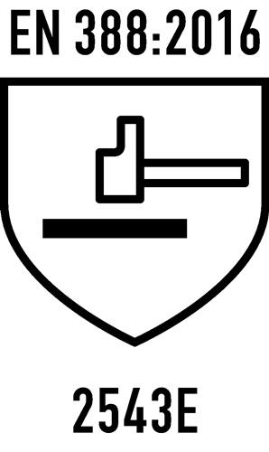 JUTEC Hitzeschutzhandschuhe Gr.10 gelb EN 388,EN 407 PSA III JUTEC