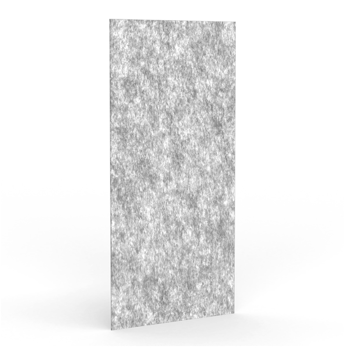 BMB Akustikpaneel AKUSTIX Wall eco, HxBxS: 2440x1220x12 mm, Silber, AV03