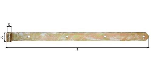 GAH Ladenband L.700x16x45mm S.5mm STA galv.verz.d.pass.D.16mm rd GAH GAH Ladenband L.700x16x45mm S.5mm STA galv.verz.d.pass.D.16mm rd GAH