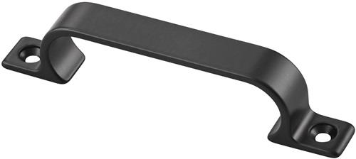 HERMETA Handgriff A.21mm L.112mm B.14mm Alu.schwarz Löcher 2,D.4,3mm HERMETA