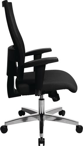 TOPSTAR Bürodrehstuhl Punktsynchr.-T.schwarz/schwarz 450-550mm Trgf.110kg TOPSTAR TOPSTAR Bürodrehstuhl Punktsynchr.-T.schwarz/schwarz 450-550mm Trgf.110kg TOPSTAR