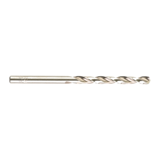 MILWAUKEE 4,9 x 86 mm, HSS-G Metallbohrer HSS-G THUNDERWEB DIN 338 10er Pack