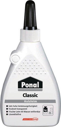PONAL Holzleim Classic 120g EN 204: D1,D2 Flasche PONAL