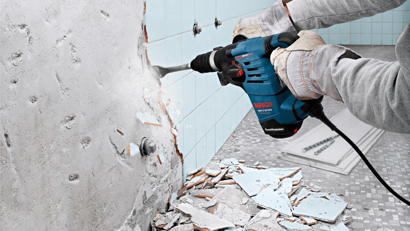 BOSCH Bohrhammer mit SDS plus GBH 3-28 DRE, Handwerkerkoffer