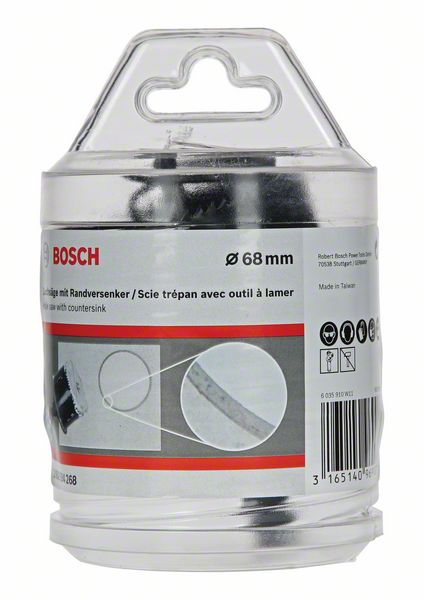 BOSCH Lochsäge mit Kegelsenker, 68 mm