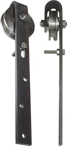HBS-BETZ Schiebetorrolle m.Bügel 75mm VA roh 260kg 9/11mm HBS-BETZ