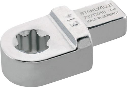 STAHLWILLE Einsteckwerkzeug 732TX/10 E 14 SW E14 9x12mm CR-A-STA STAHLWILLE