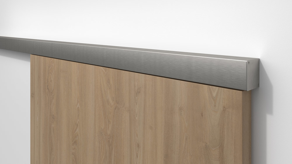 HERMAT Schiebetürbeschlag San Remo 9174/80L, 80 kg, Aluminium