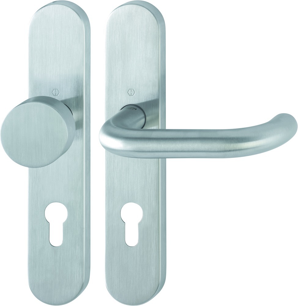 HOPPE® FH Wechselgarnitur mit Langschild Paris FS-E58/353H/138, Edelstahl, 11536949 HOPPE® FH Wechselgarnitur mit Langschild Paris FS-E58/353H/138, Edelstahl, 11536949