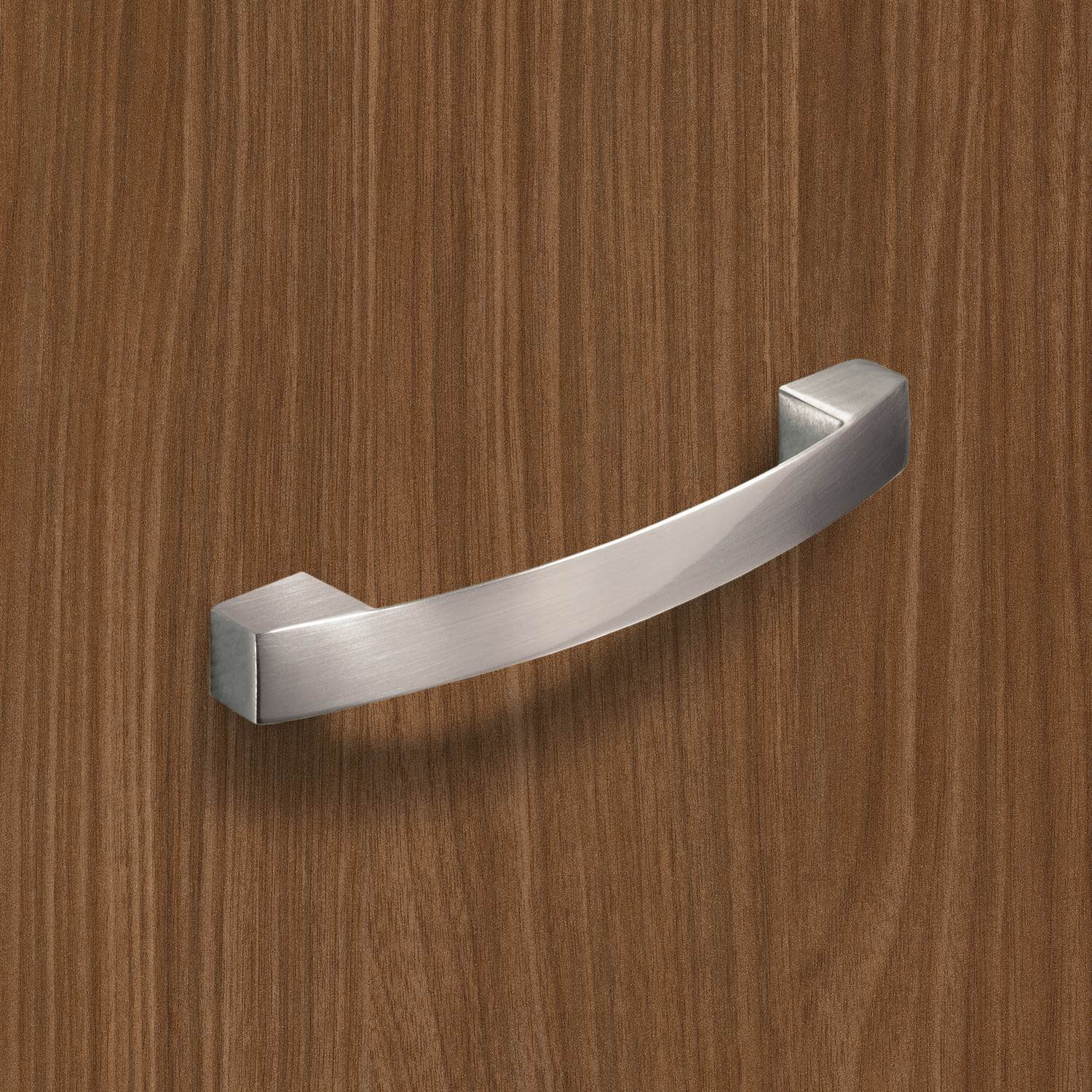 HETTICH Griff Vantania, •–• 128, L 144 mm, B 14 mm, H 27 mm, Edelstahl Optik gebürstet, 1170158 HETTICH Griff Vantania, •–• 128, L 144 mm, B 14 mm, H 27 mm, Edelstahl Optik gebürstet, 1170158