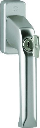 HOPPE® Fenstergriff absperrbar London 013S/U34 100NM, ohne Schrauben, Aluminium, 1827827