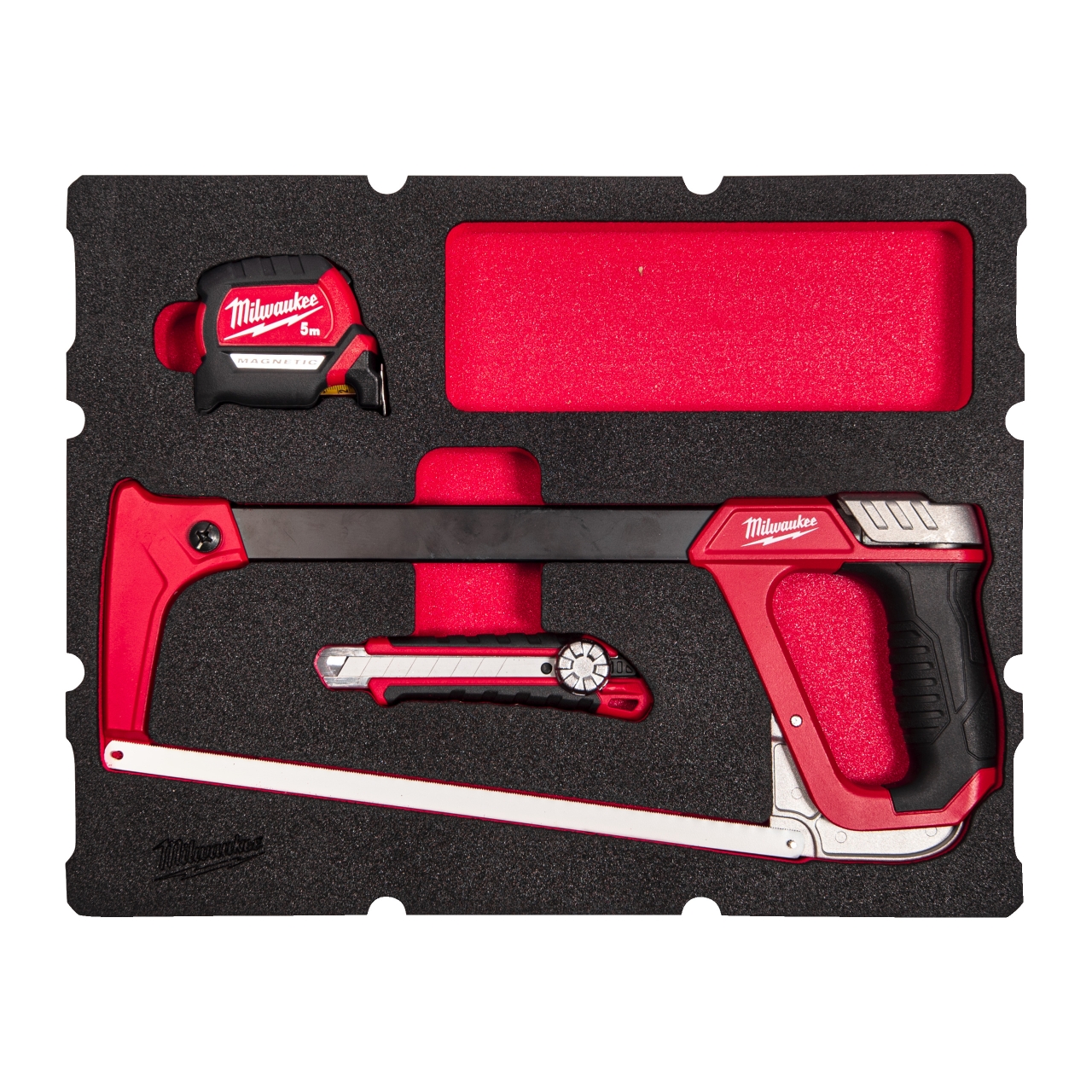 MILWAUKEE 4-teilige Einlage für PACKOUT Koffer mit Schubladen Schneiden und Messen Einlage MILWAUKEE 4-teilige Einlage für PACKOUT Koffer mit Schubladen Schneiden und Messen Einlage