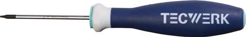 TECWERK Schraubendreher Gr.T 5 Klingen-L.60mm 3K-Griff Rundkl.TECWERK TECWERK Schraubendreher Gr.T 5 Klingen-L.60mm 3K-Griff Rundkl.TECWERK