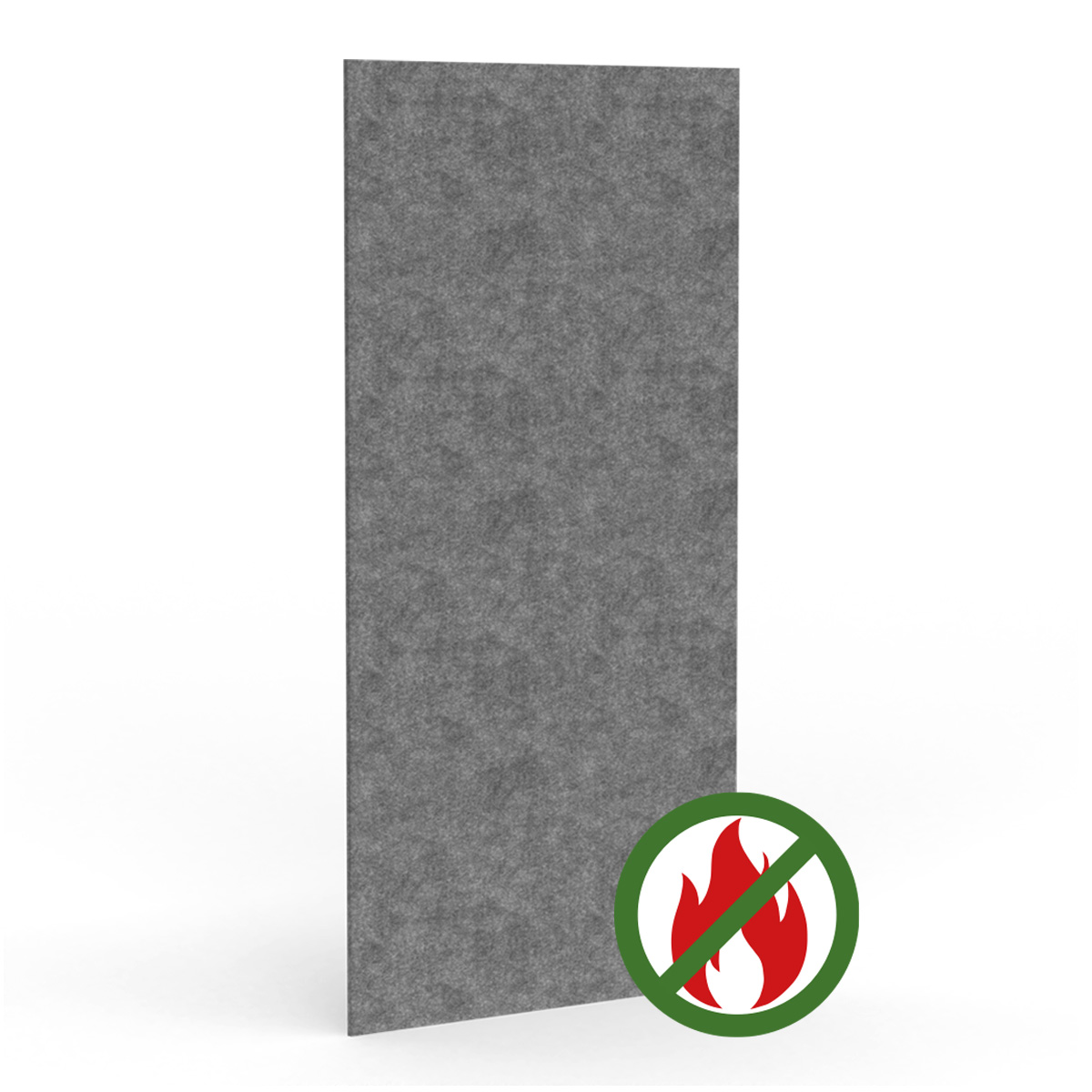 BMB Feuerfester Akustikpaneel AKUSTIX Wall FP, 2440x1220x24 mm, feuerf., Grau, AV18