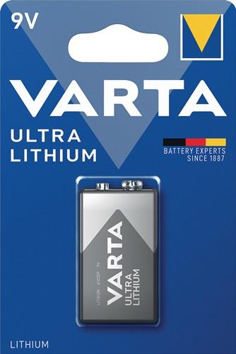VARTA Batterie ULTRA Lithium 9 V 6LP3146 1150 mAh 6122 1 St./Bl.VARTA