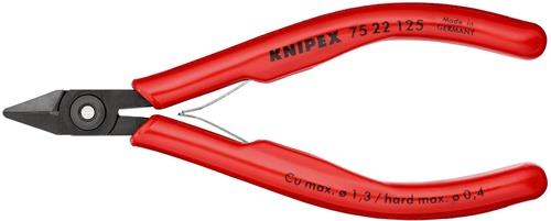 KNIPEX Elektronik-Seitenschneider L.125mm Form 2 Facette ja,kl.KNIPEX
