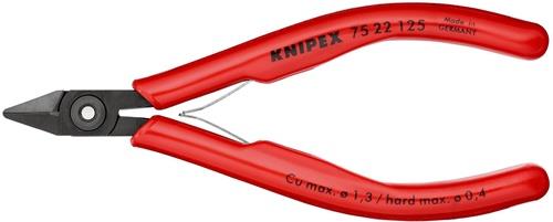 KNIPEX Elektronik-Seitenschneider L.125mm Form 2 Facette ja,kl.KNIPEX