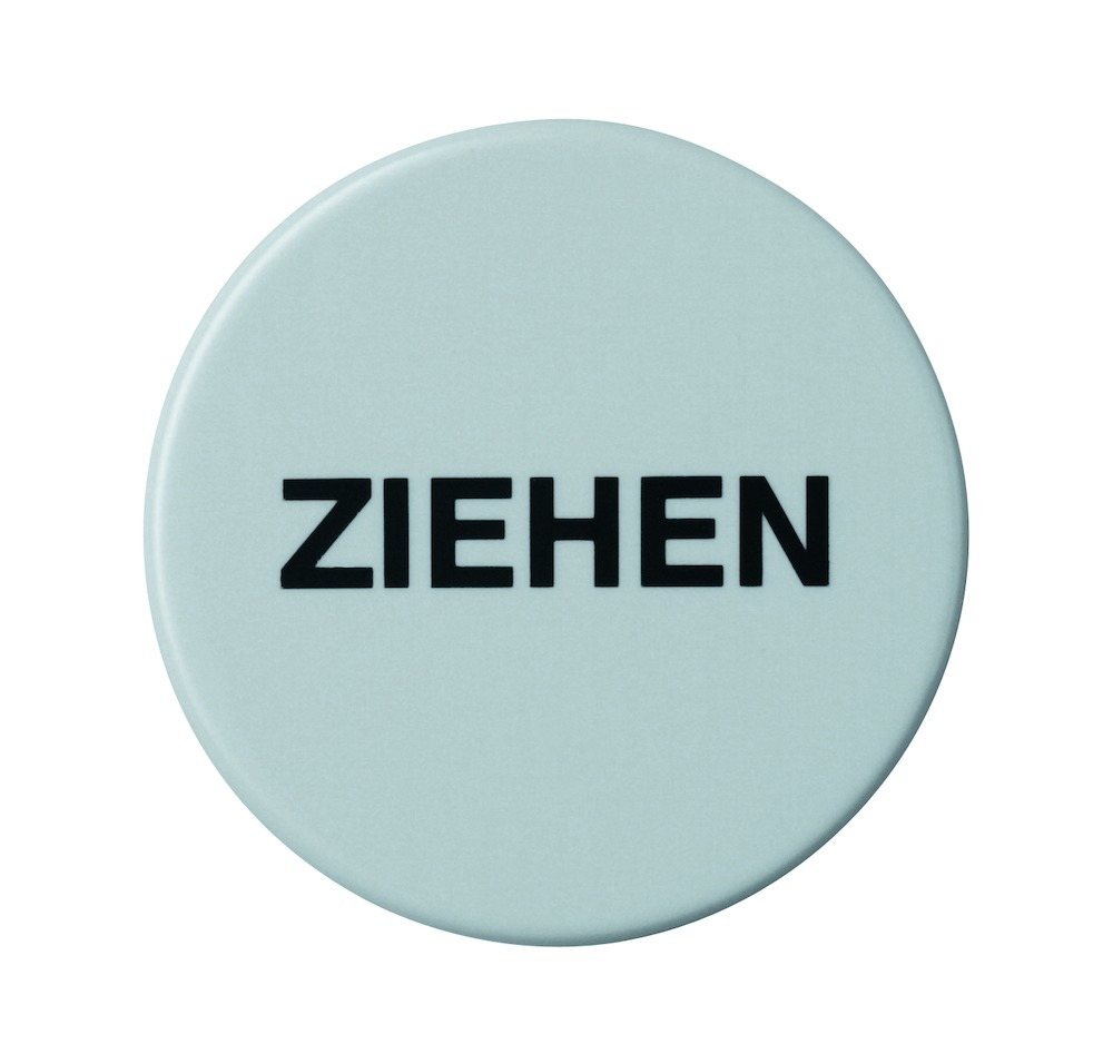 HEWI Hinweisschild ZIEHEN 711Z, Polyamid, 711Z 95